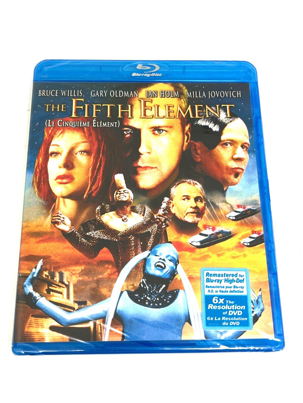 The Fifth Element Blu-Ray (Brand New Sealed) Bruce Willis, Milla Jovovich